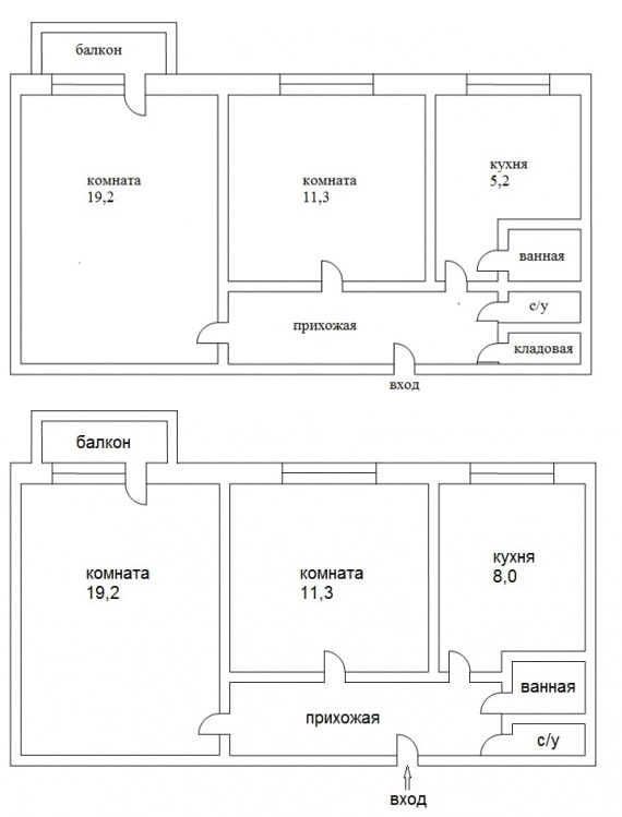 Réaménagement de la cuisine et de la salle de bain