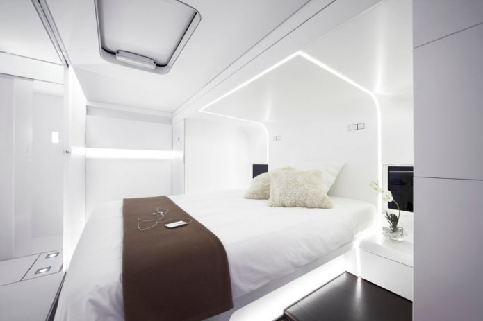 chambre high-tech