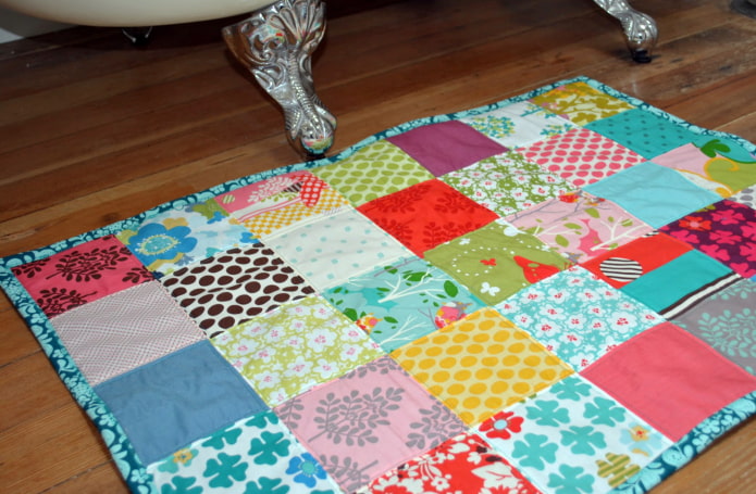 Tapis patchwork