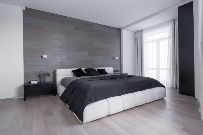 finir la chambre dans un style minimaliste