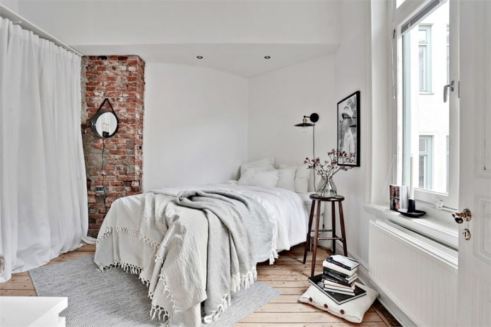 petite chambre de style scandinave