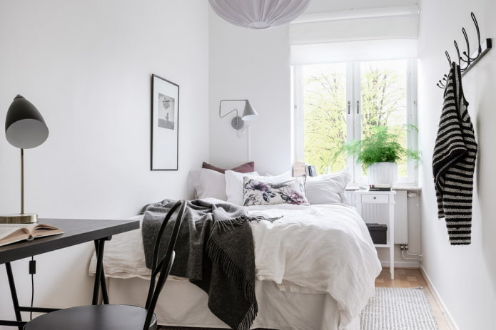 petite chambre de style scandinave