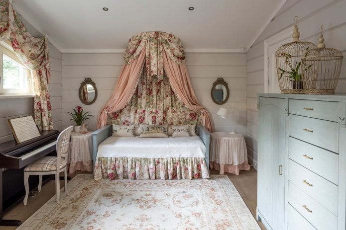 Chambre d'enfant de style provençal