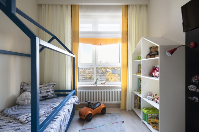 chambre d'enfant 9 carrés