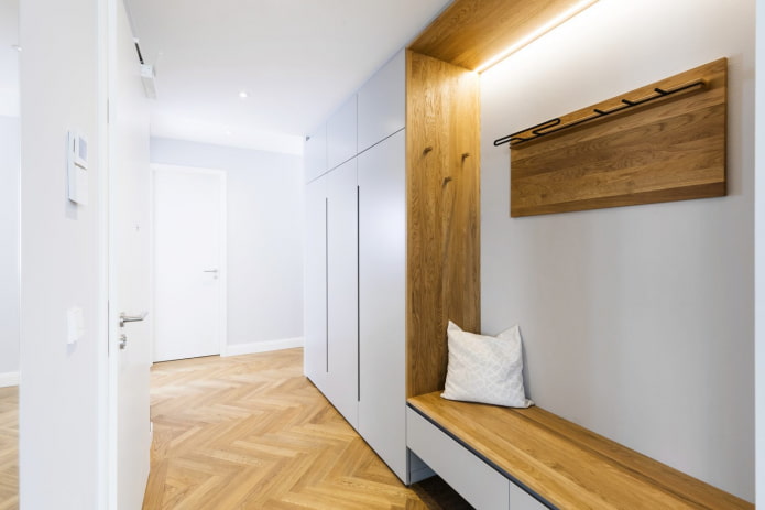 conception de couloir dans un style moderne