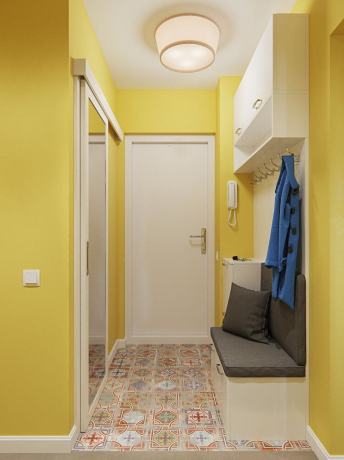 conception de couloir dans un style moderne