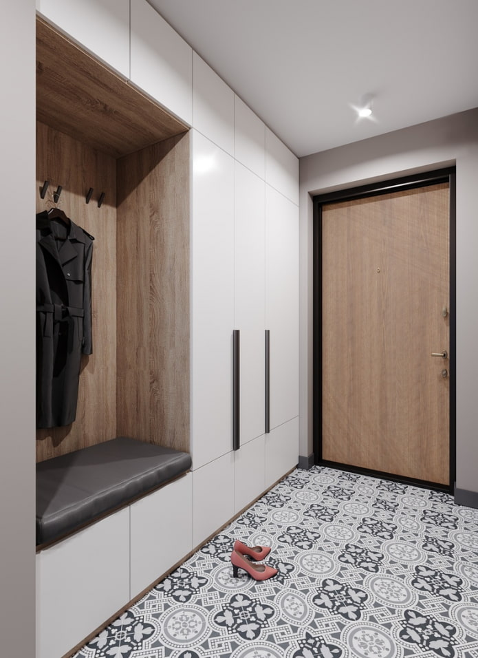 conception de couloir dans un style moderne