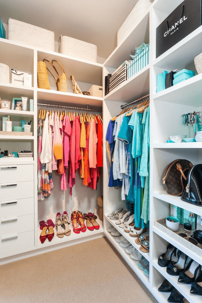 Organisation d'un dressing