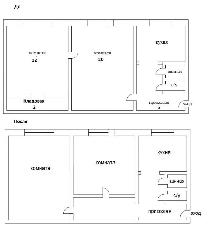 réaménagement de l'appartement Khrouchtchev