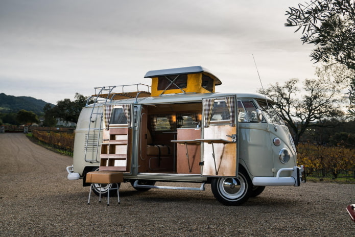 camping-car sur roues