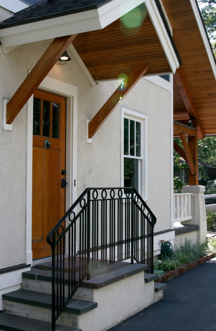 gable porch bahay