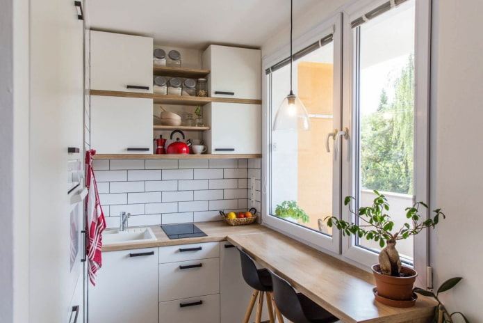 aménagement intérieur d'une cuisine d'une superficie de 5 m²