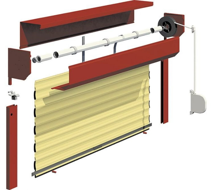 Mga roller shutter