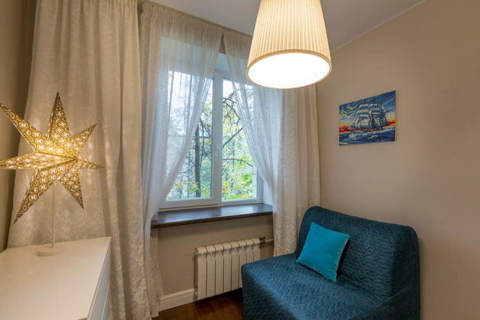 Chambre d'enfant après rénovation