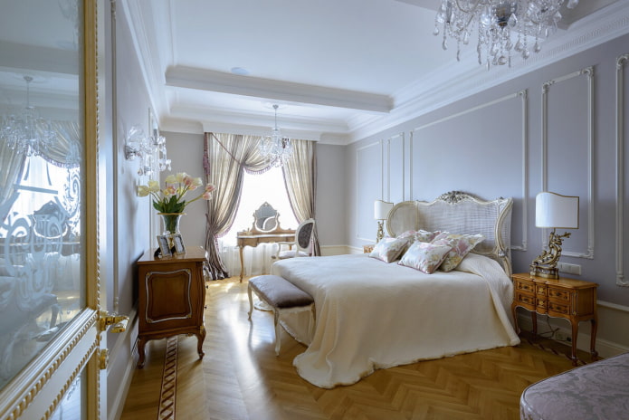 chambre de style classique