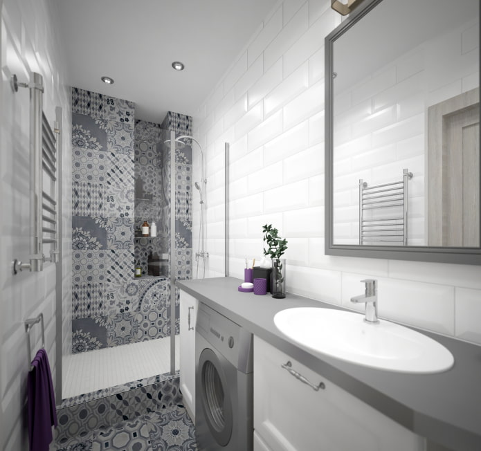 salle de bain compacte