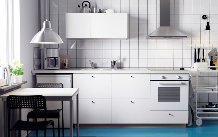 cuisine modulaire blanche