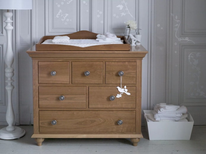 commode classique pour enfants