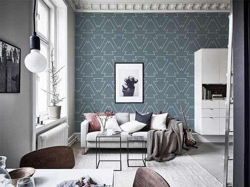 papier peint de style scandinave