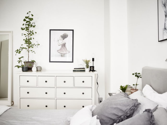 chambre de style scandinave