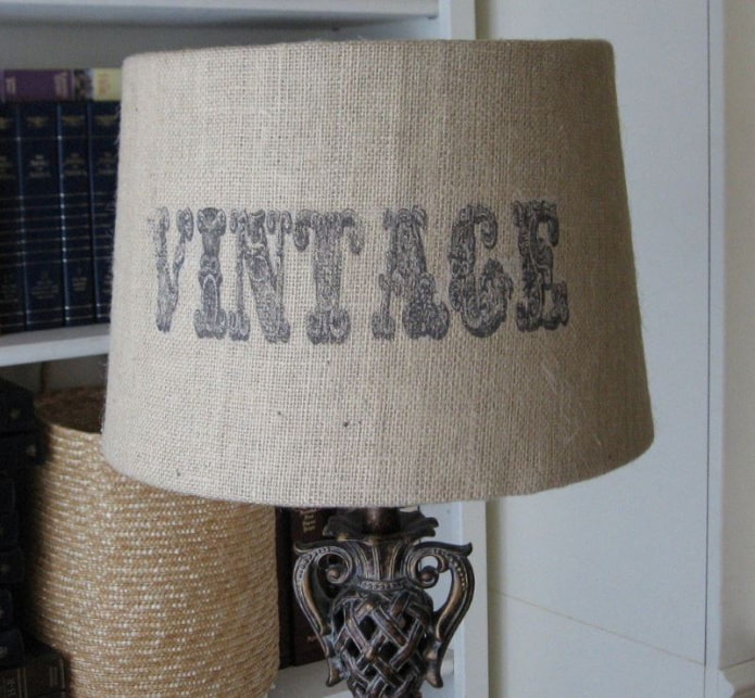 DIY lampshade