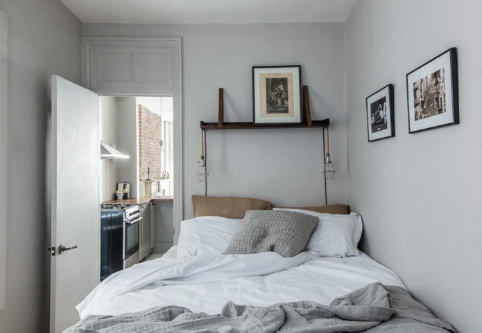 chambre scandi blanc