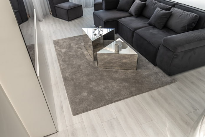 tapis gris