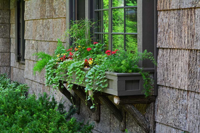 Boîte à fleurs