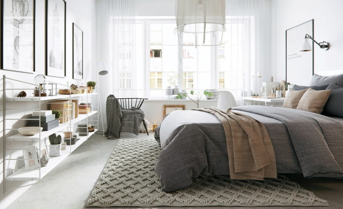 rangement dans le style scandinave