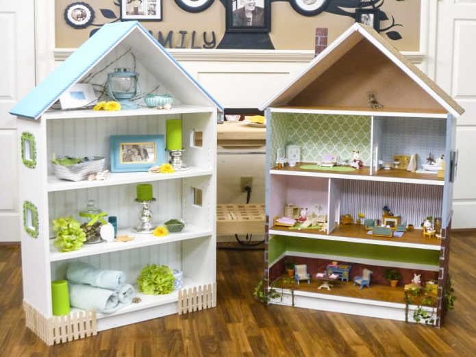 ชั้นวางของ Billy's Shelving Houses