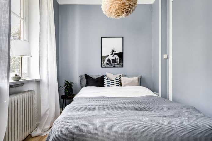 chambre lumineuse de style scandi