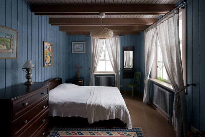 chambre de style traditionnel