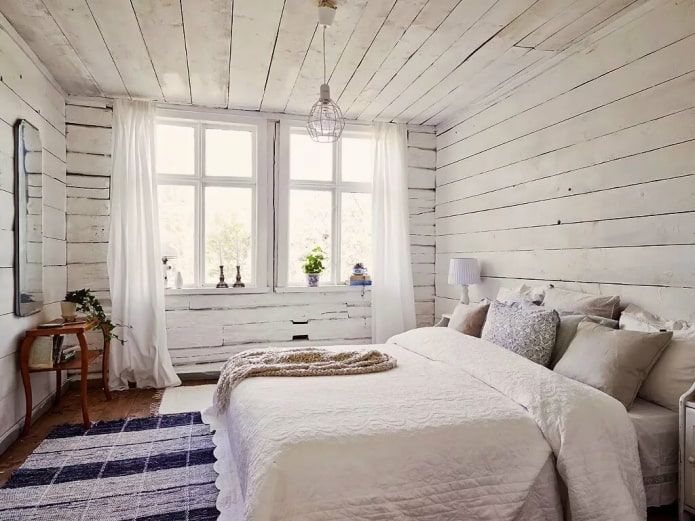 chambre de style scandi