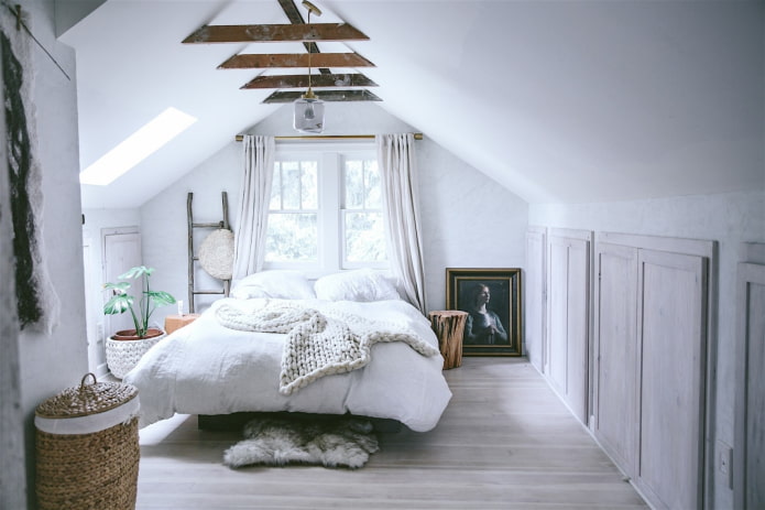 chambre de style scandi