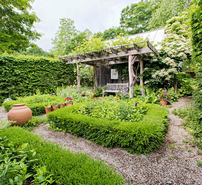 pergola sa disenyo ng landscape