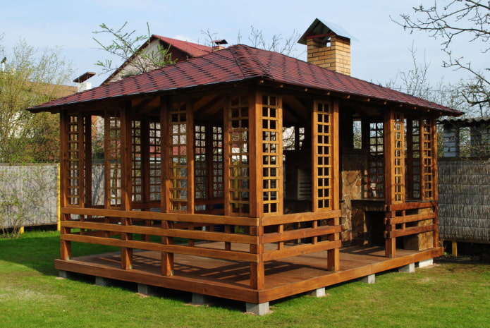 gazebo de style oriental