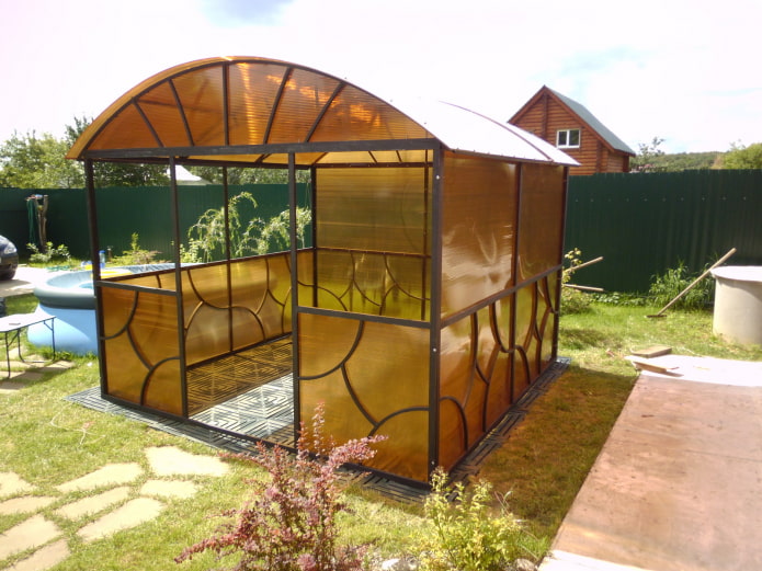 gazebo en polycarbonate