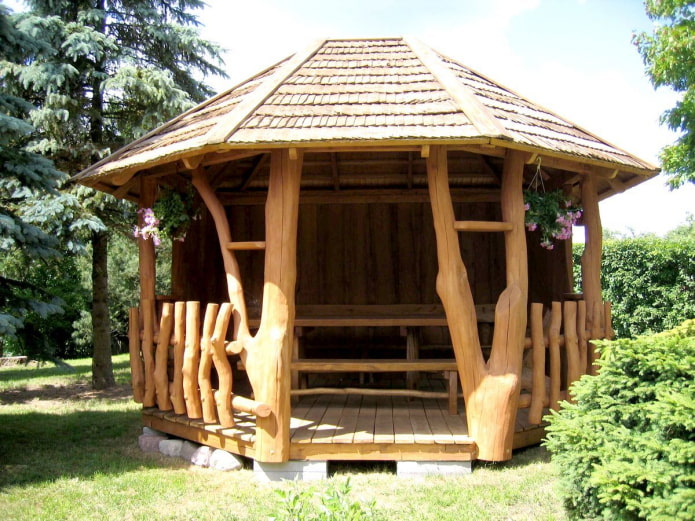 gazebo en bois