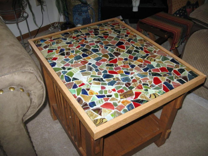 mosaic table top