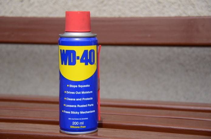 WD-40 anti-rayures