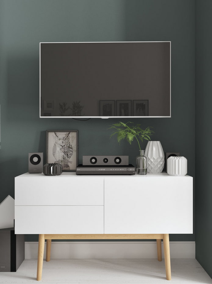 TV avec meuble