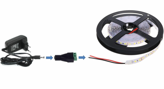 diagramme d'assemblage de bande led