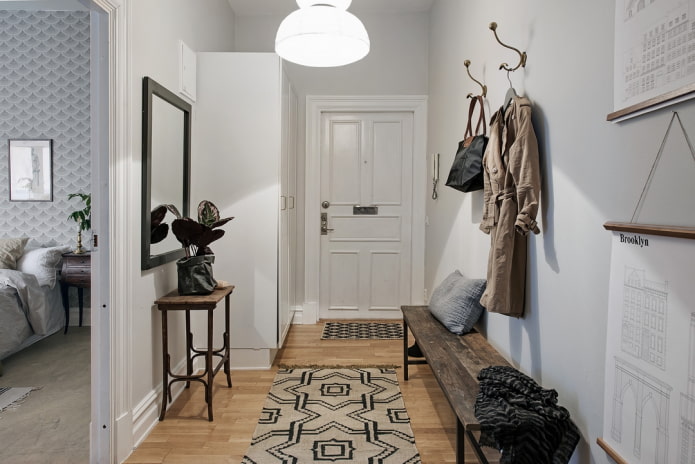 couloir de style scandi