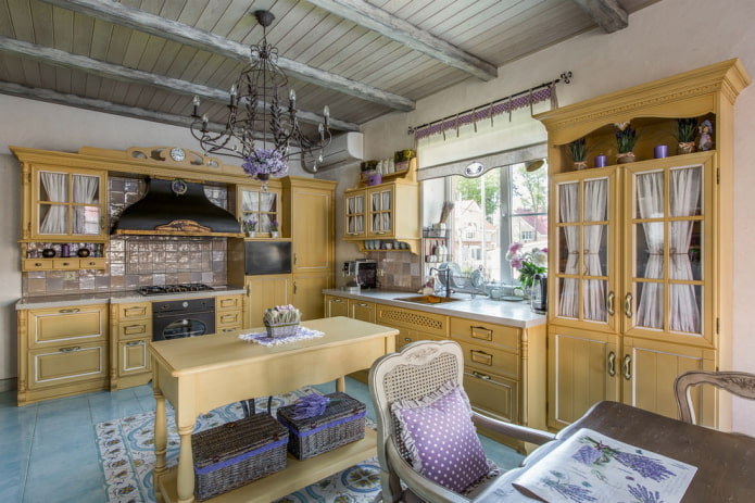 Provence style kitchen