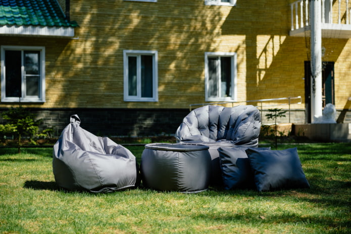 poufs d'extérieur