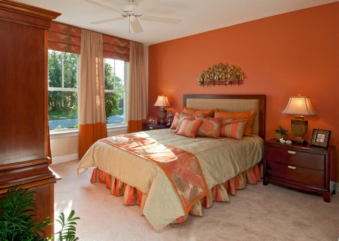 chambre orange