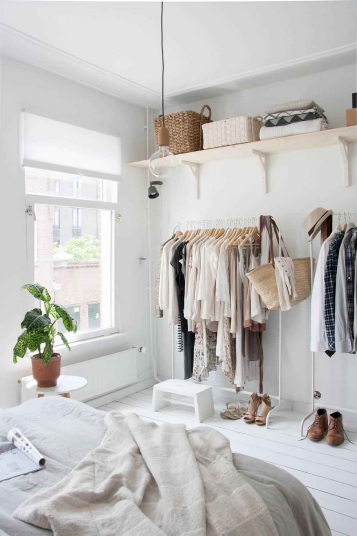 chambre de style scandi