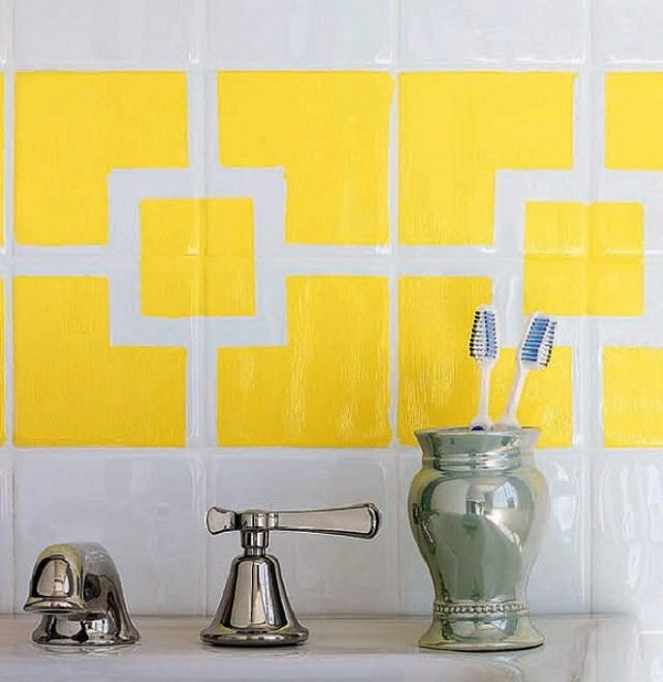 pintura tile ayon sa pattern