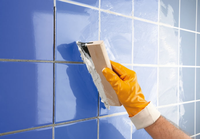 jointoiement dans la salle de bain