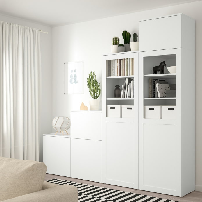 meuble blanc ikea